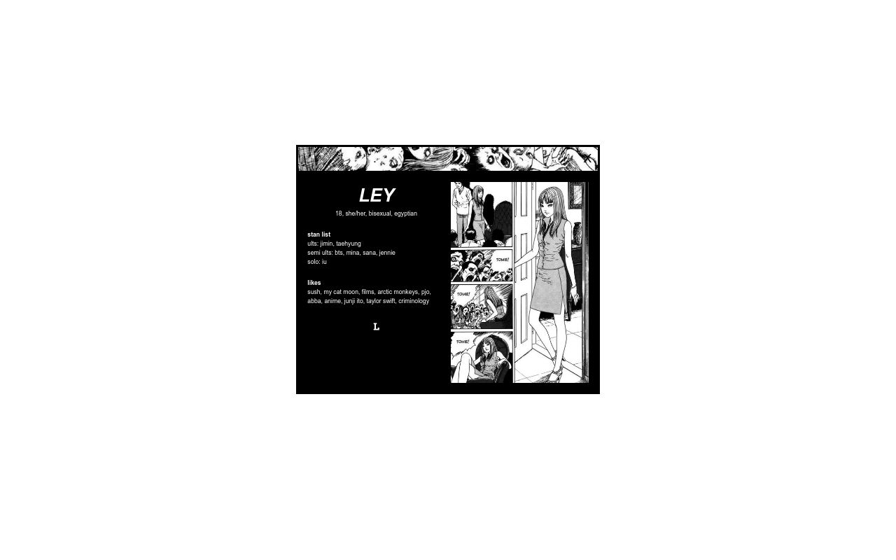 Carrd profile picture for @ley